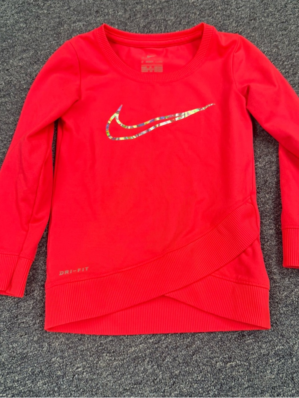 Nike Toddler Girls Hot Pink Long Sleeve Top Size 2T